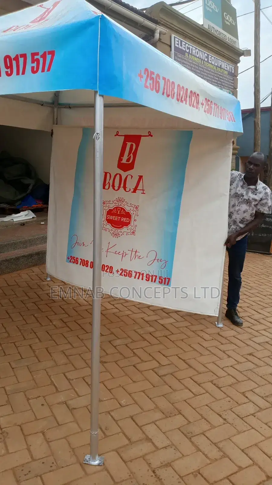 Printed Gazebo Tent 8by8