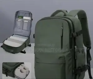 Army Green Back Pack Travel Bag