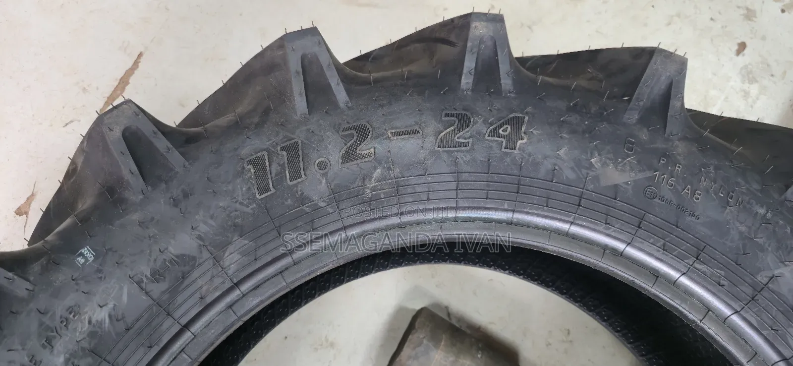 11.2r24 Indian Alliance Tyre for Tractor