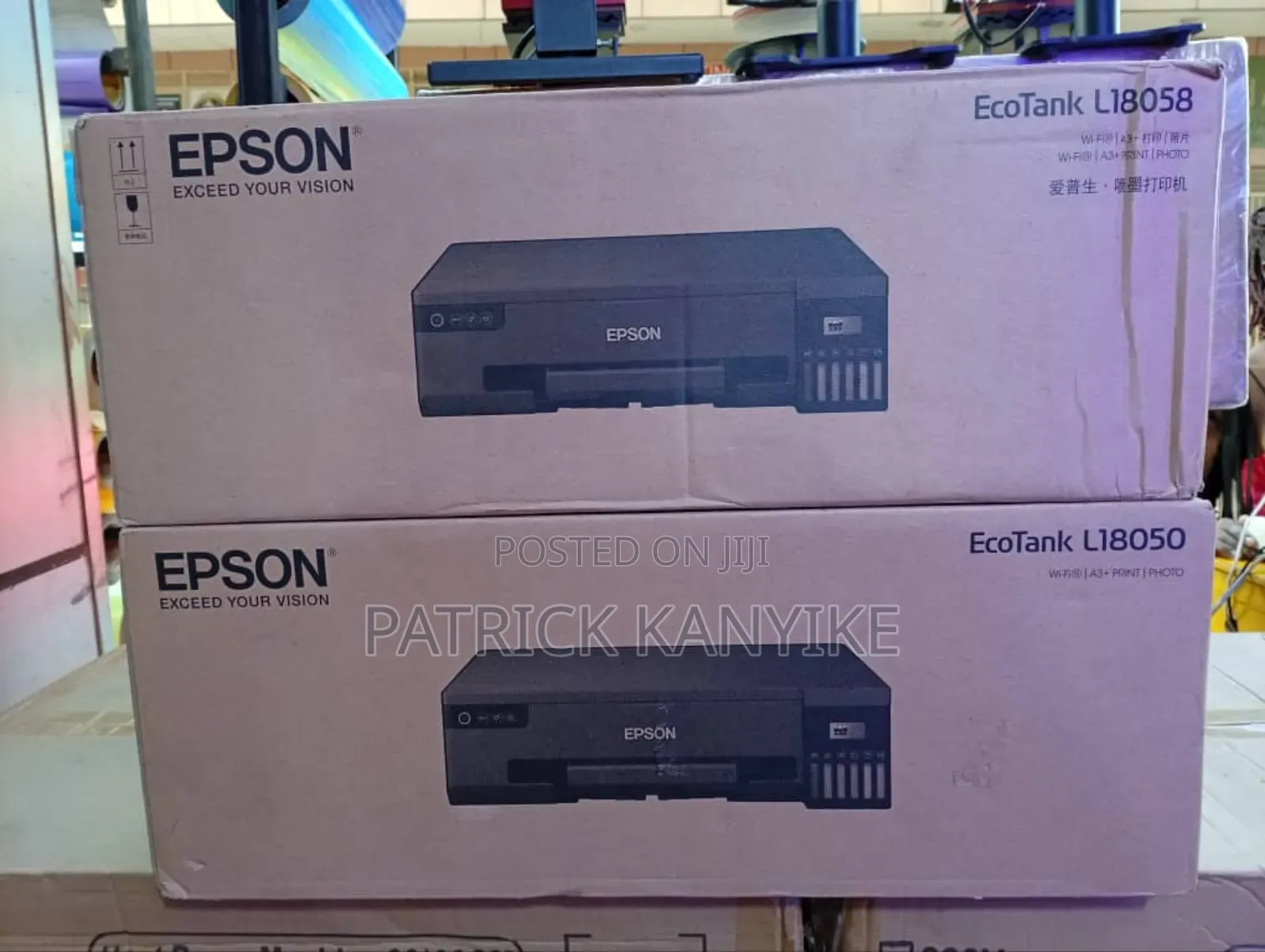 Epson L18058 and L18050 A3+ Printers