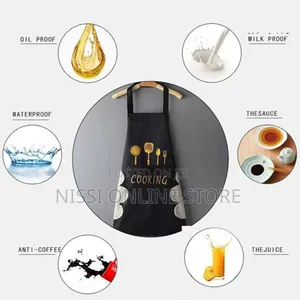 Water and Oil Proof Cooking Apron