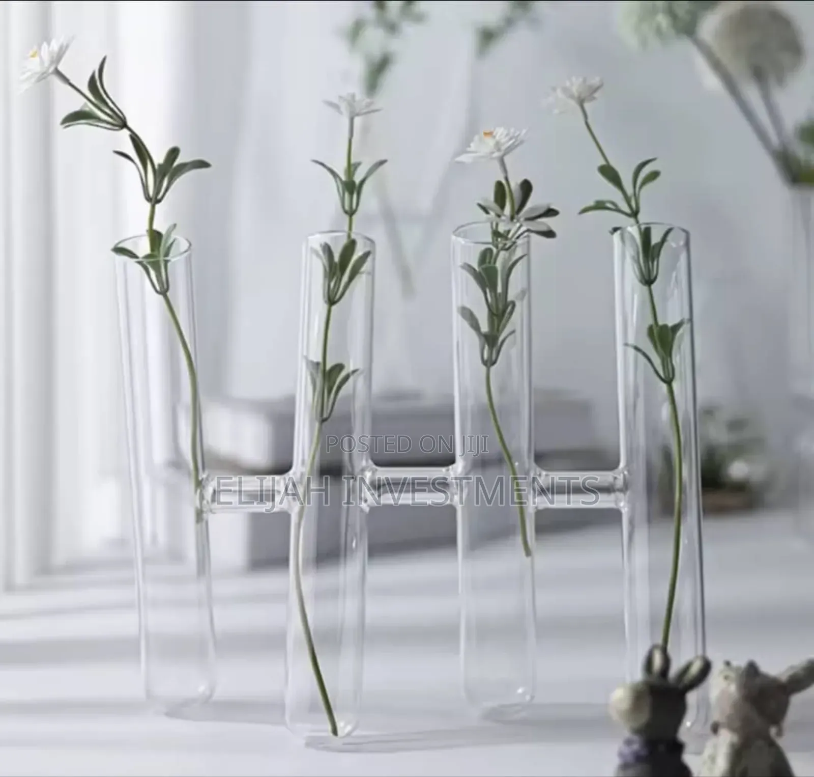 Decorative Clear Test Tube Flower Vase