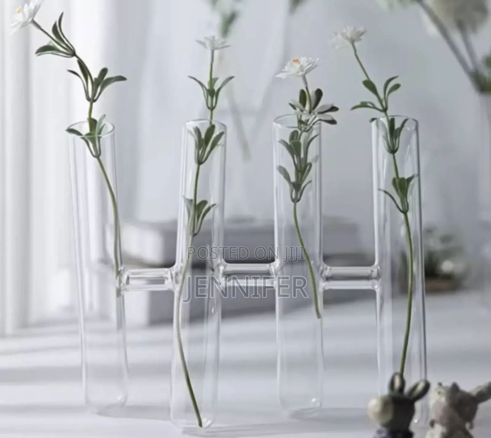 Decorative Clear Test Tube Flower Vase