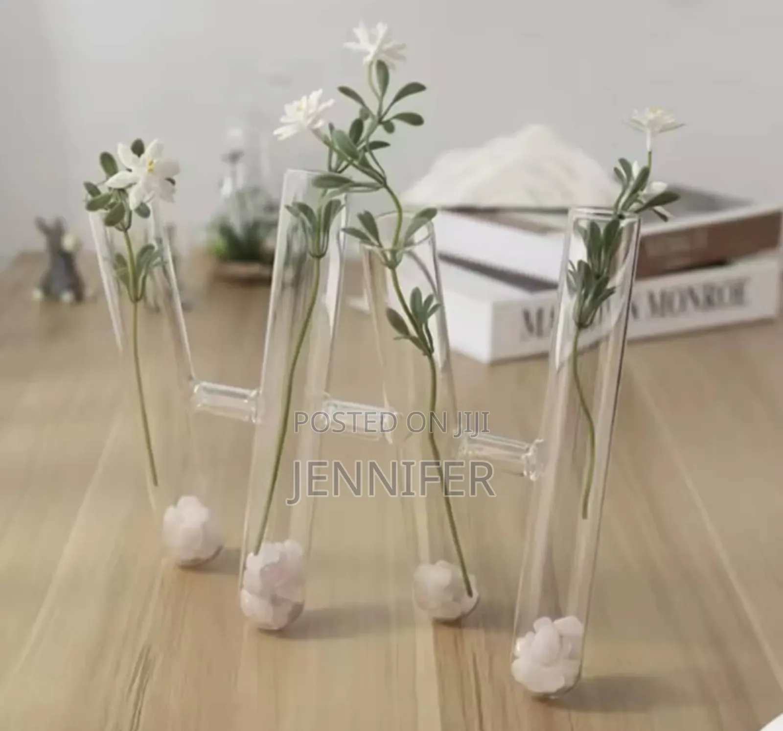 Decorative Clear Test Tube Flower Vase