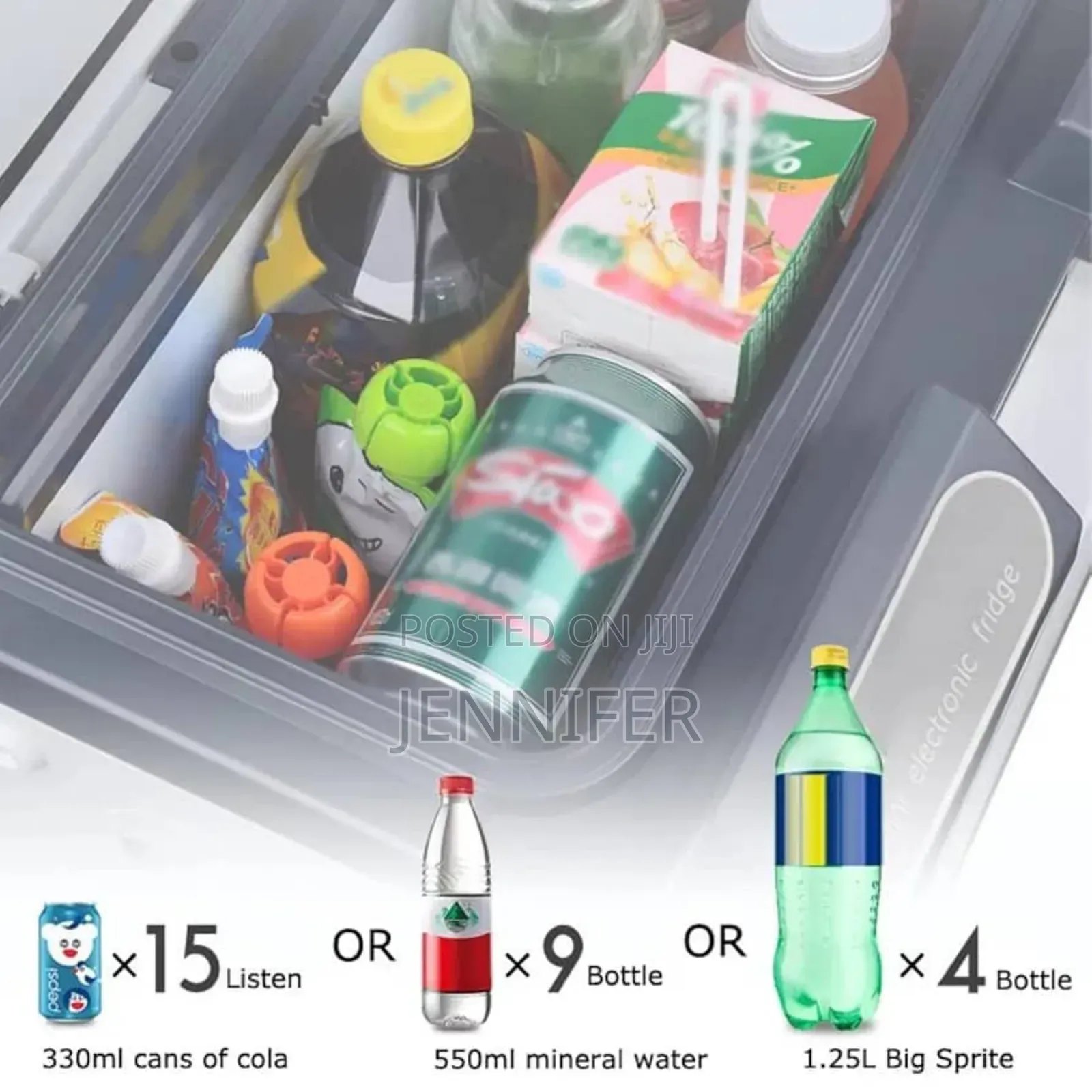 15litres Mini Car and Home Frigde With Compressor