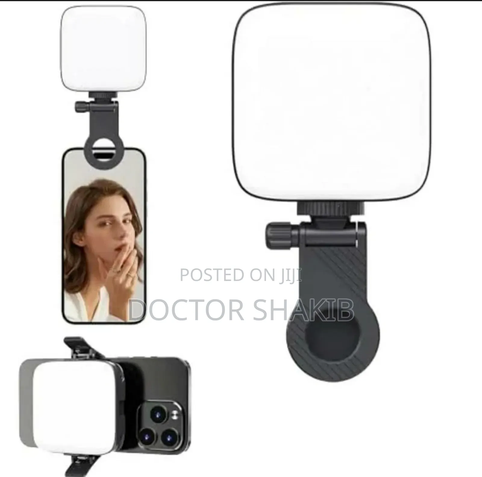 Unique Portable Mini Led Video Light With Clip
