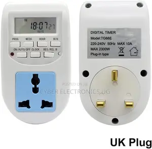 Digital Switch Timer Socket Weekly Programmable Electronic