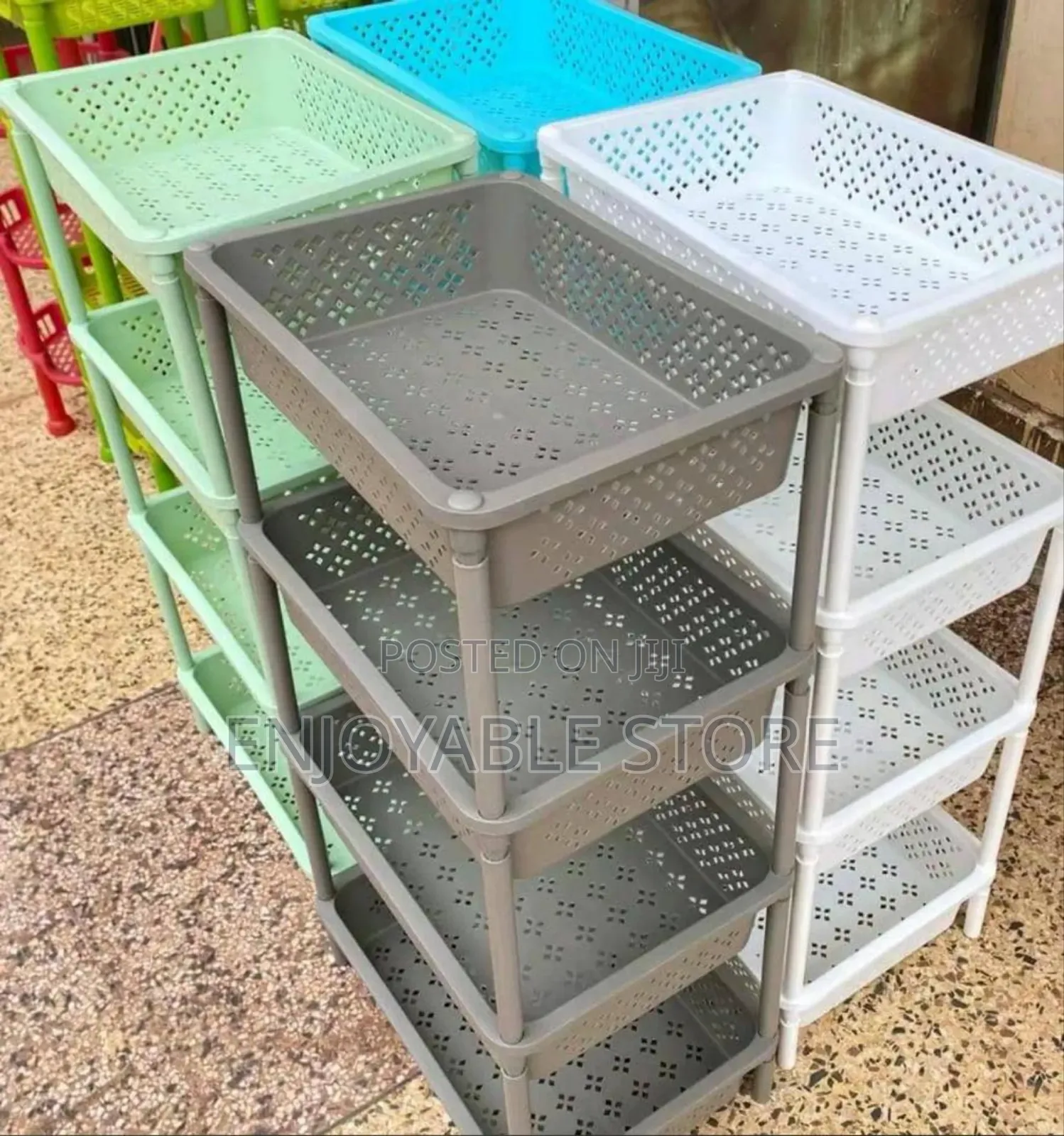 Plastic Organizer Trolley