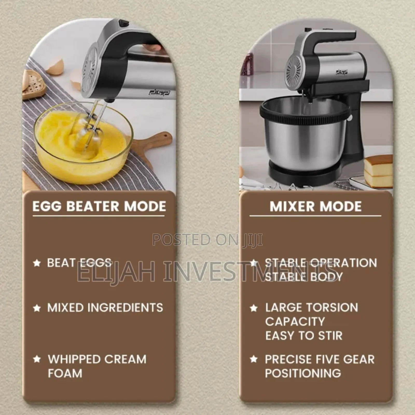 2-in-1 Stand Mixer, Model Km3058