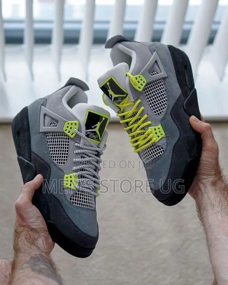 Air Jordan 4 Retro Se Gs 'neon 95