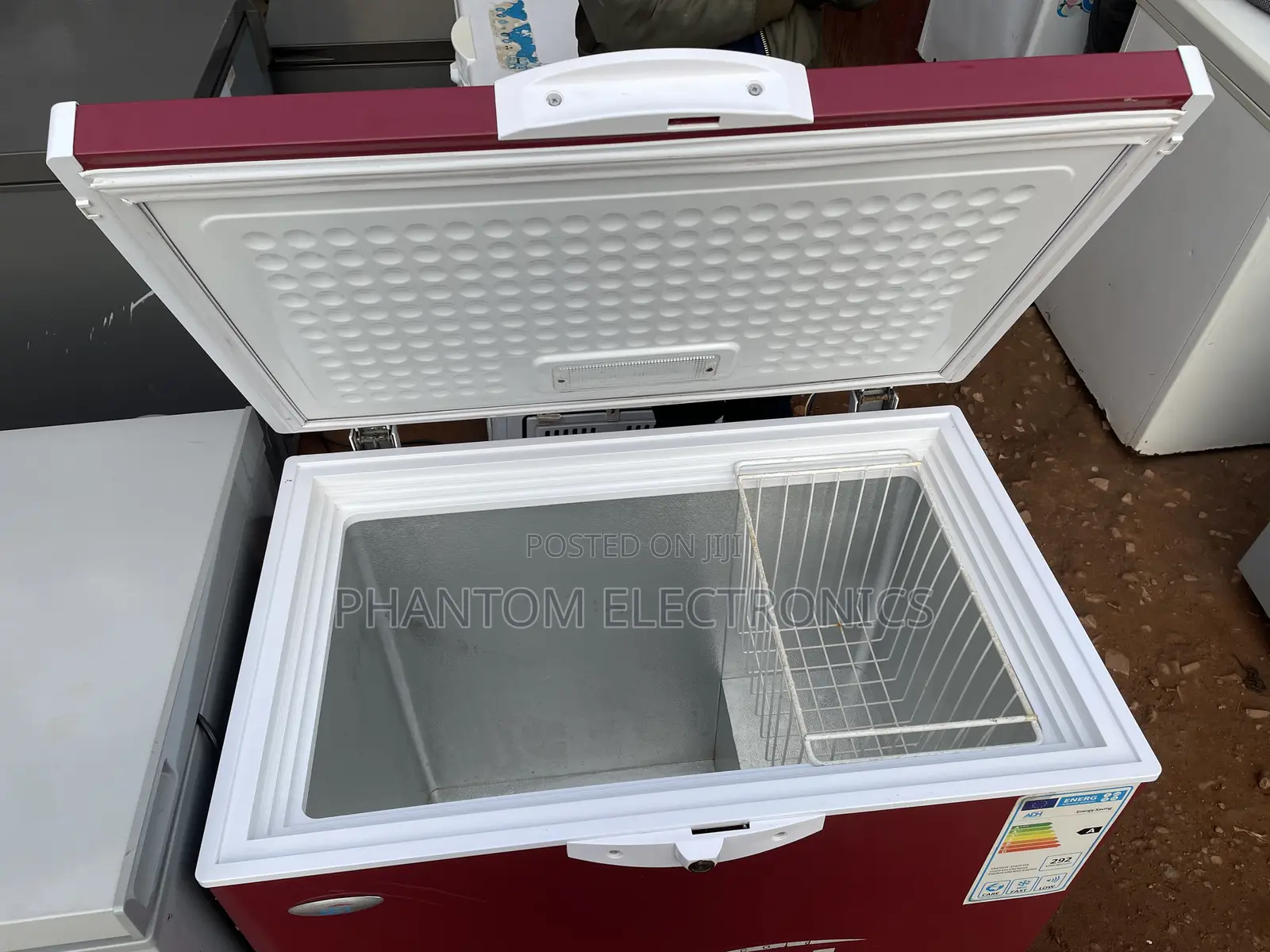 Red Adh Medium Deep Freezer