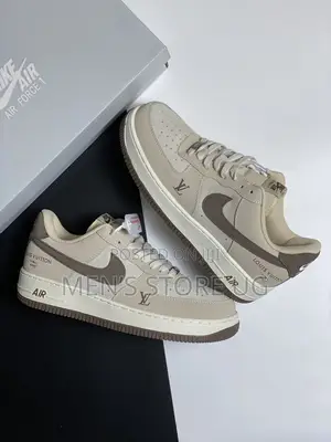 Nike X Lv Nike Air Force Low Athletic Club Grey Sliver