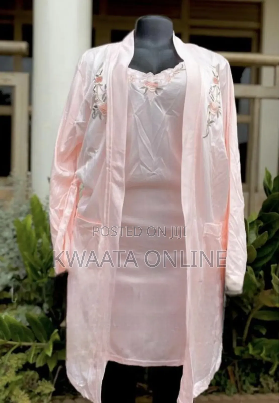 Cotton Robes Long Sleeve for Women Belted Nightgown