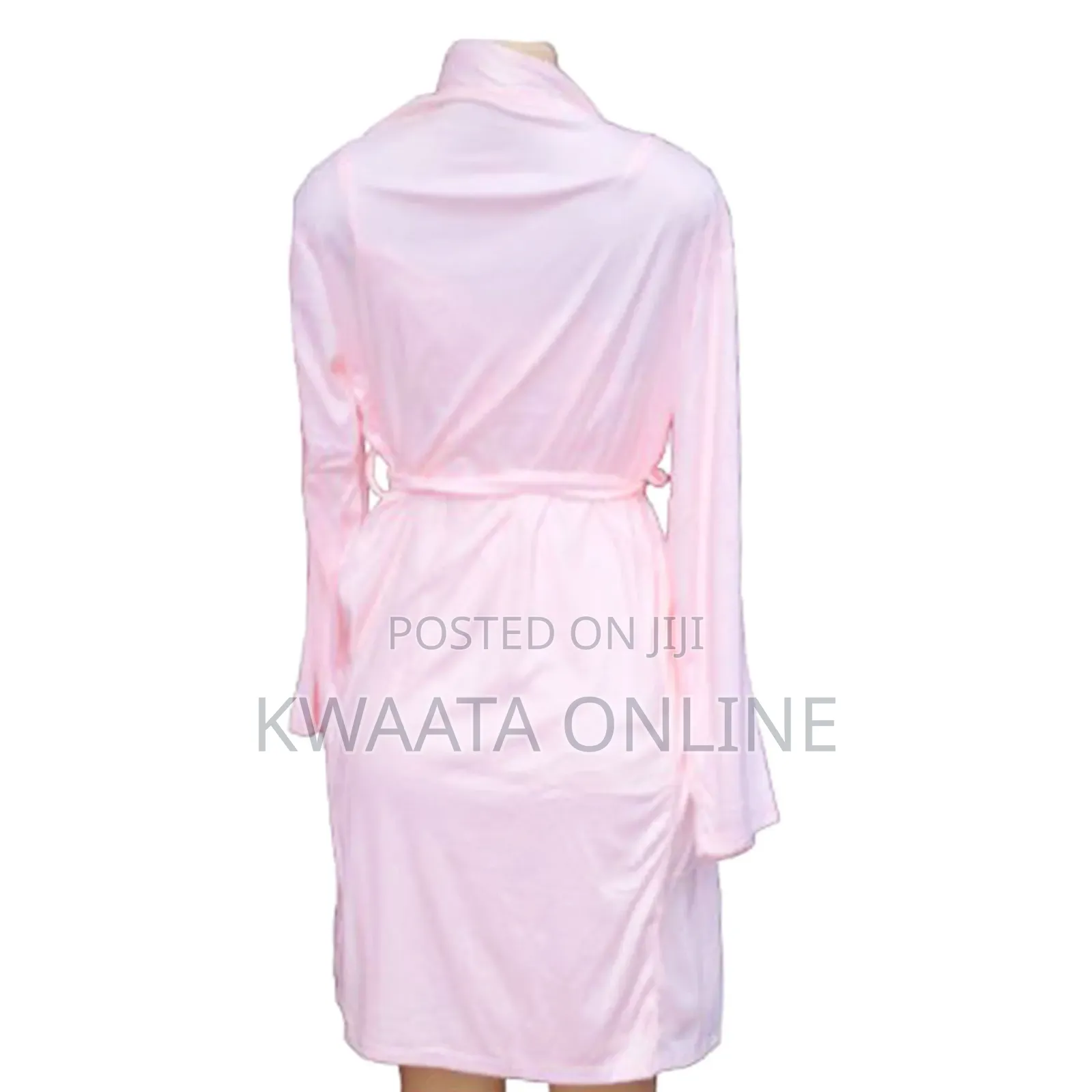 Cotton Robes Long Sleeve for Women Belted Nightgown