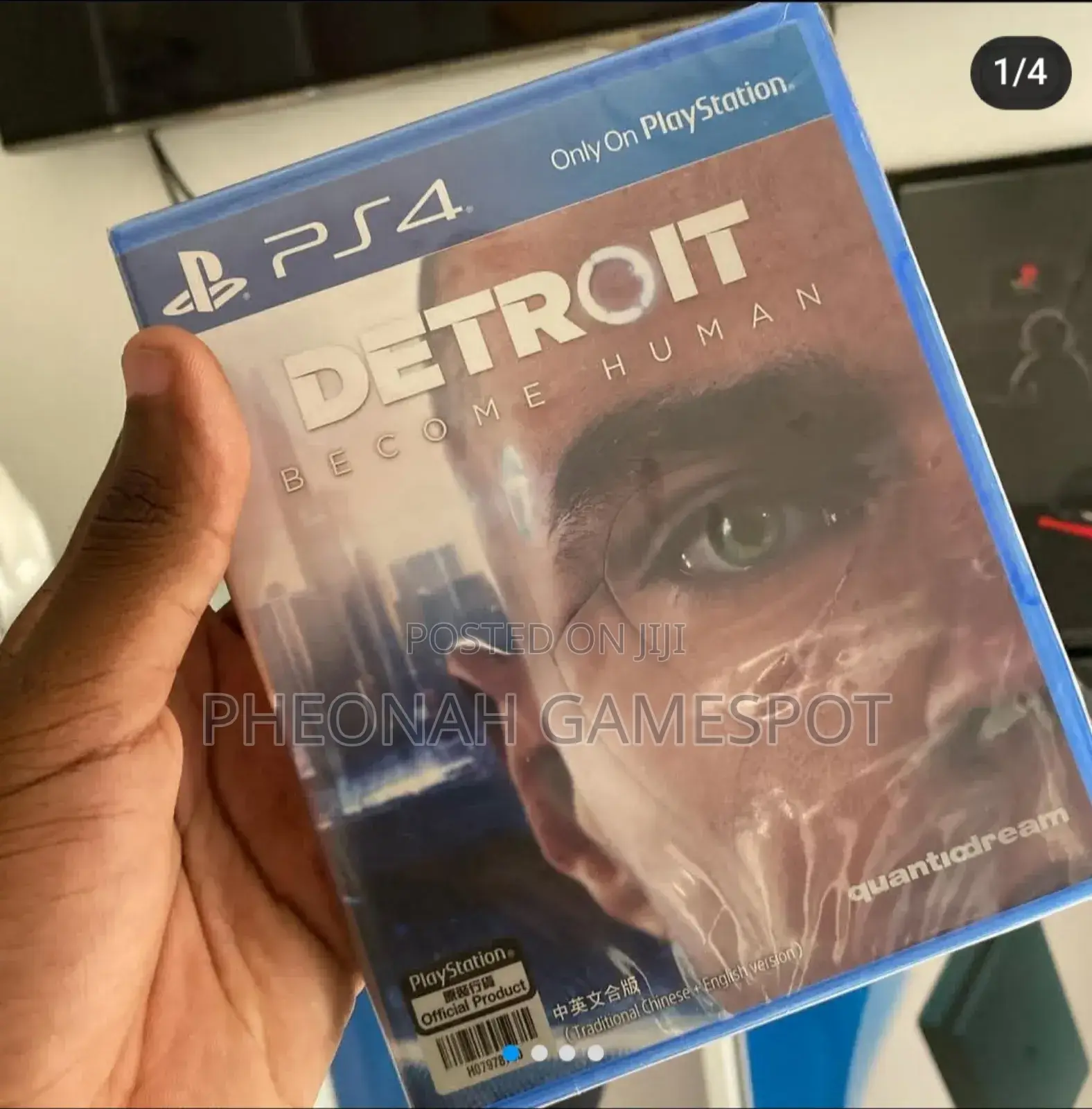 Detroit Become Human Game Cd for Ps4