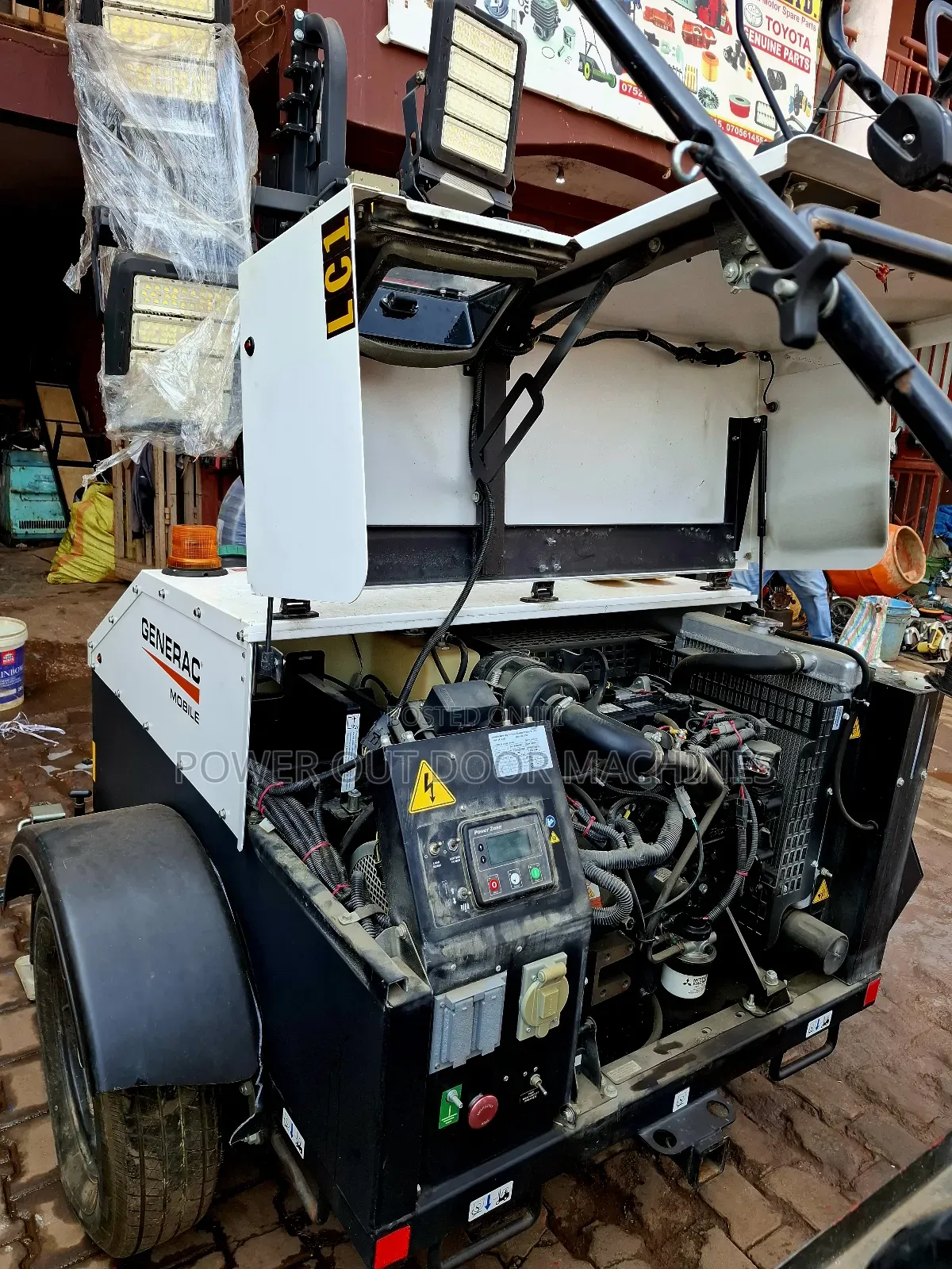 Generac Mobile Light Tower and Generator
