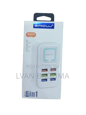 Sinclu 6-in-1 Multi-Port Fast Charger