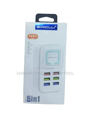 Sinclu 6-in-1 Multi-Port Fast Charger