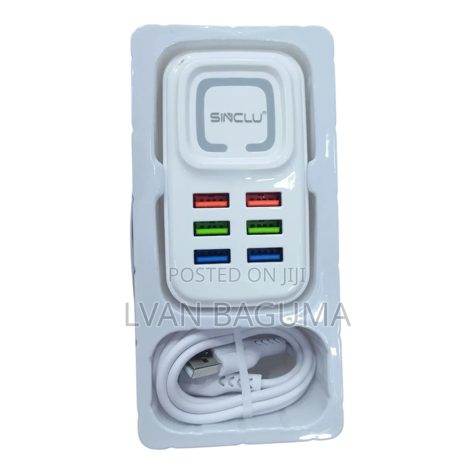 Sinclu 6-in-1 Multi-Port Fast Charger