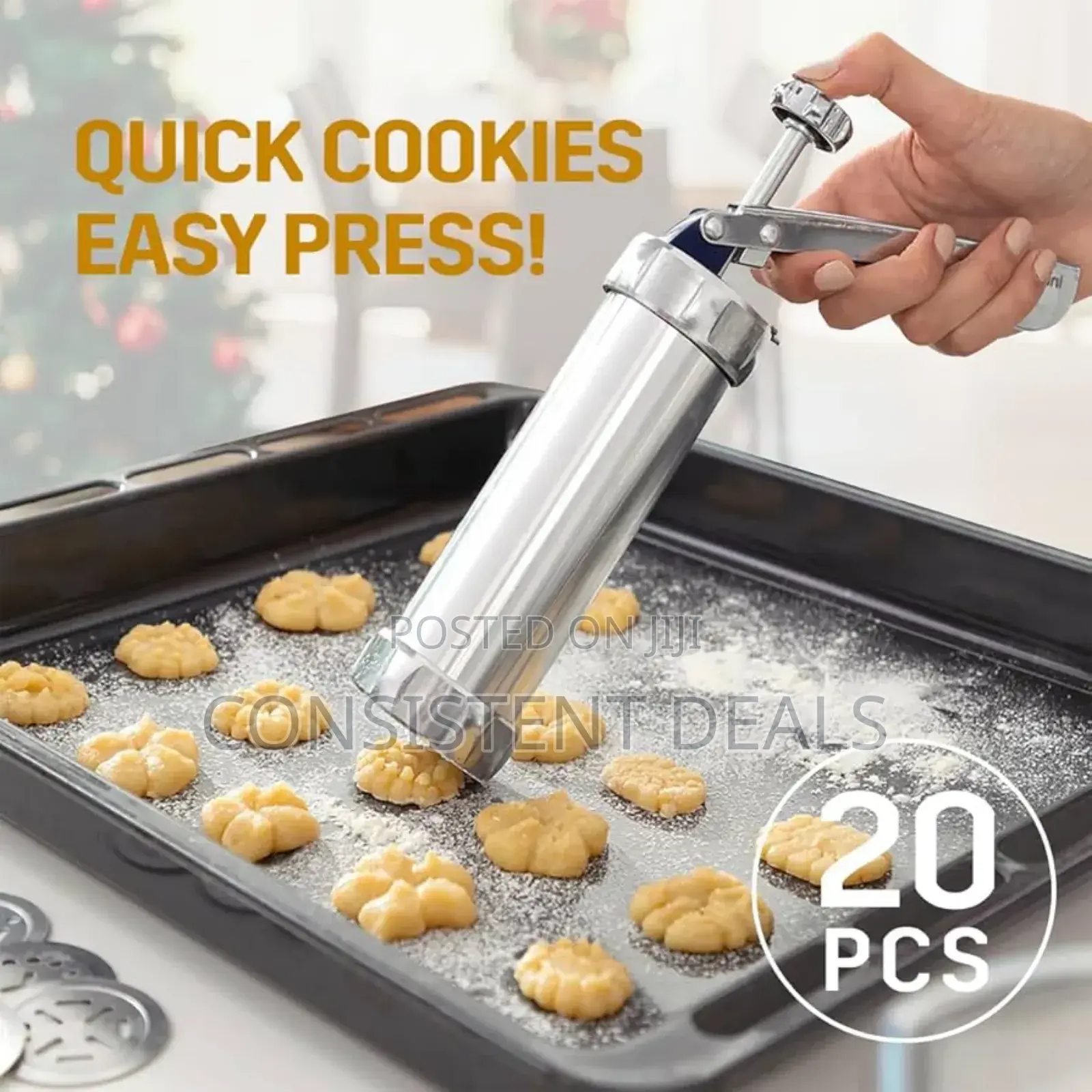 Cookie Press, Biscuit Maker Press Gun