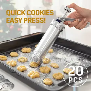 Cookie Press, Biscuit Maker Press Gun