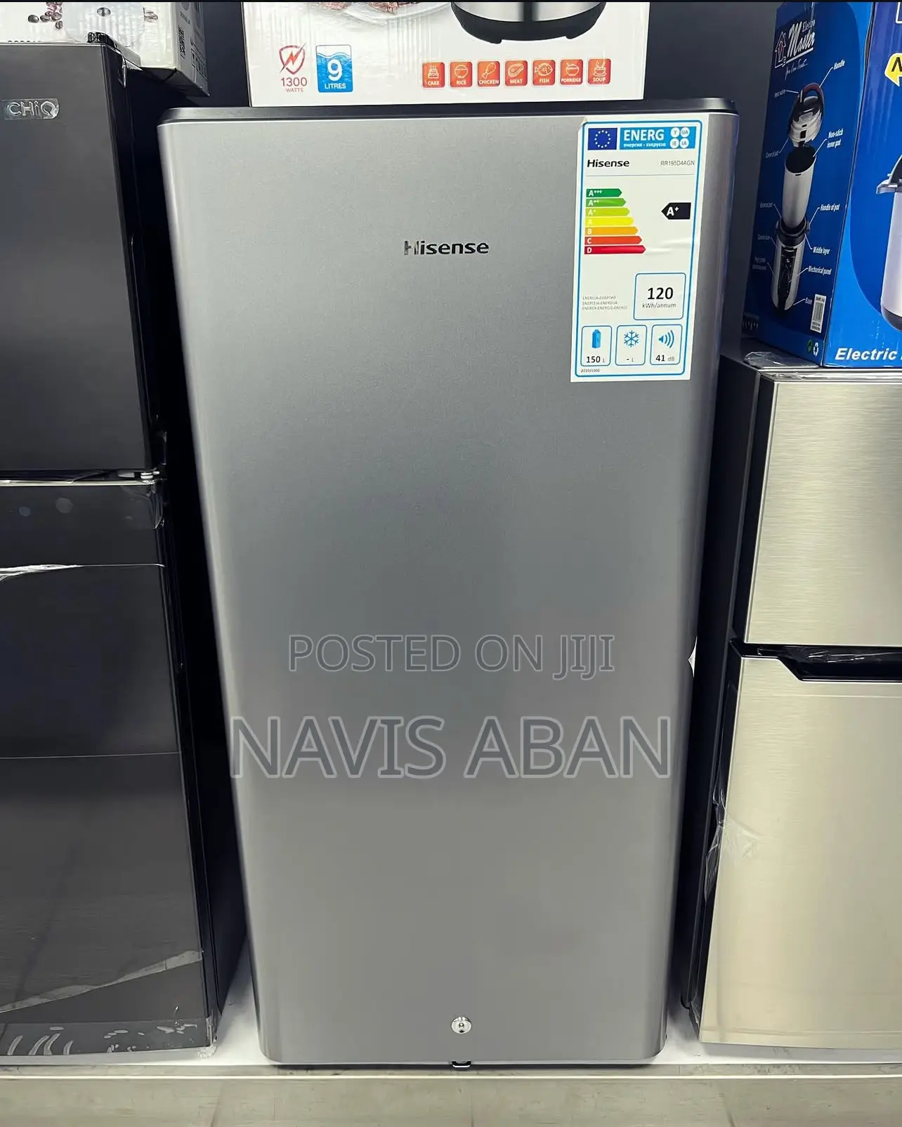 Hisense 195 Litres Fridge Single Door