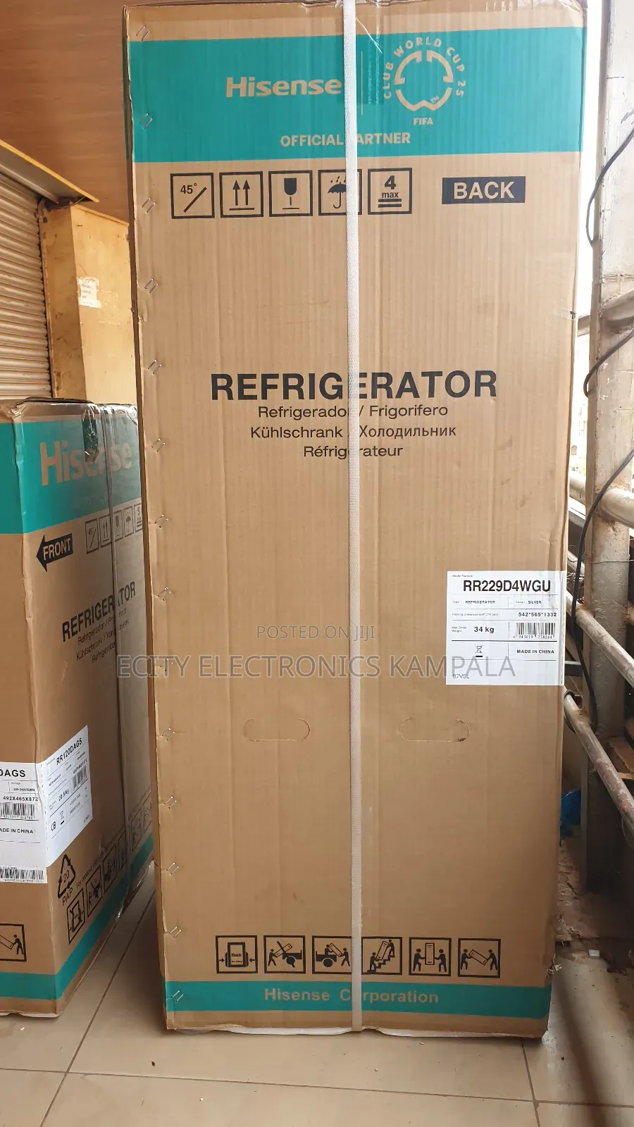 Hisense Fridge 229" LTRS