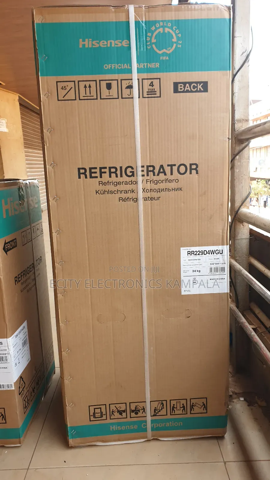 Hisense Fridge 229" LTRS