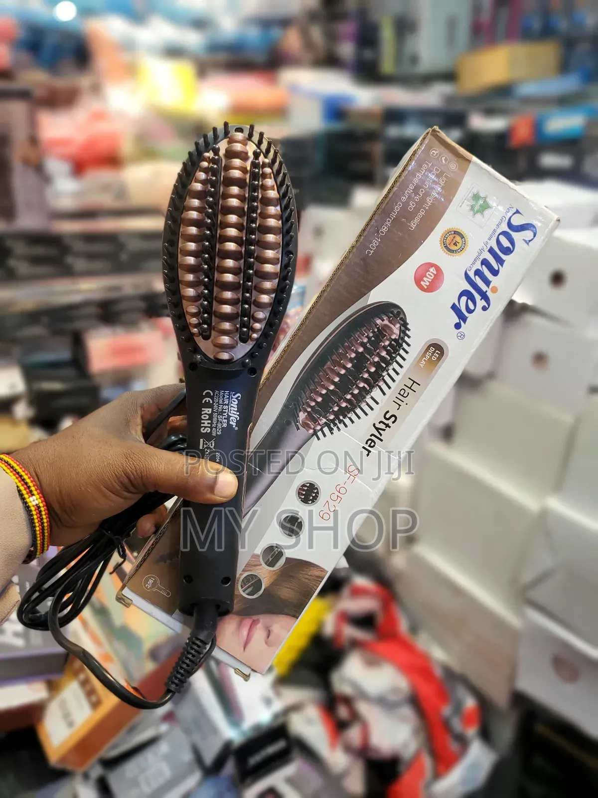 Straightening Hair Brush