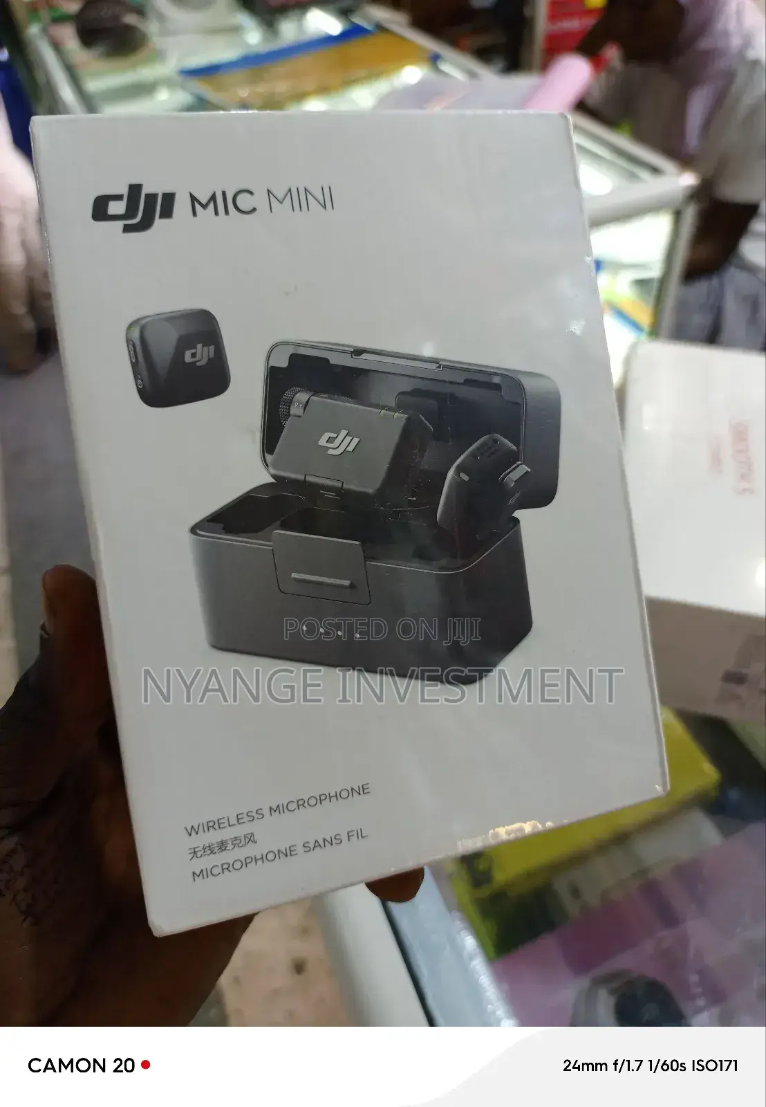 Dji Mic Min Wireless Microphone. Microphone.