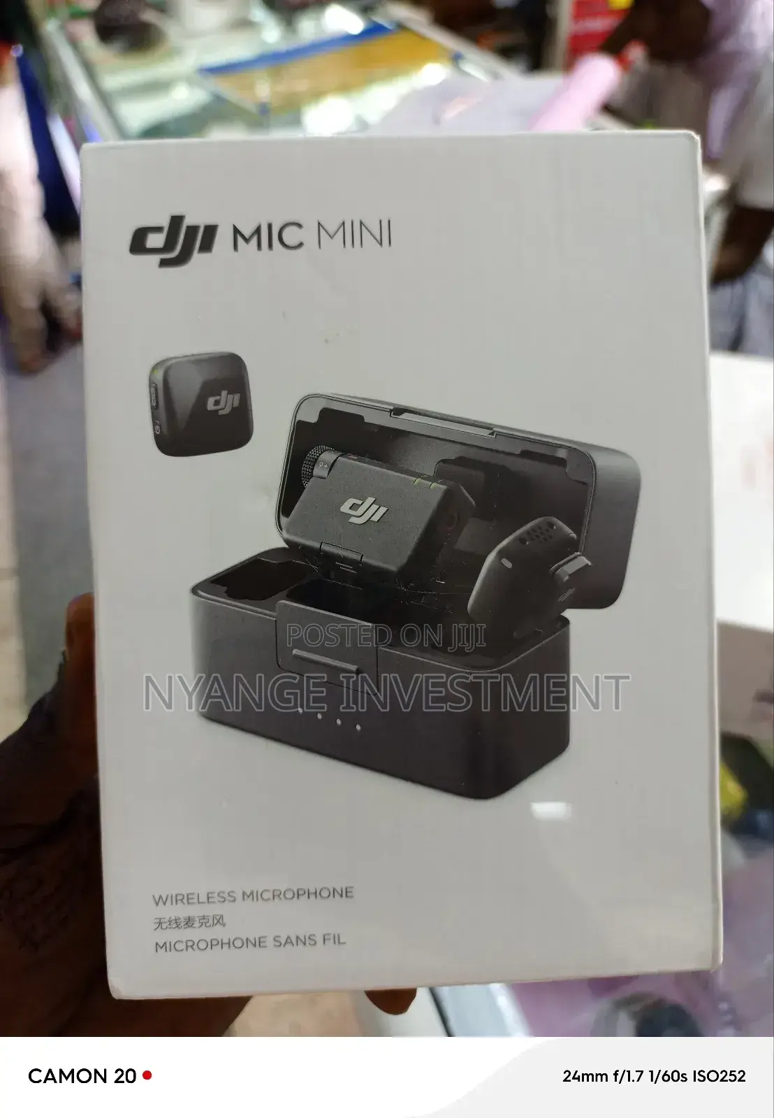Dji Mic Min Wireless Microphone. Microphone.