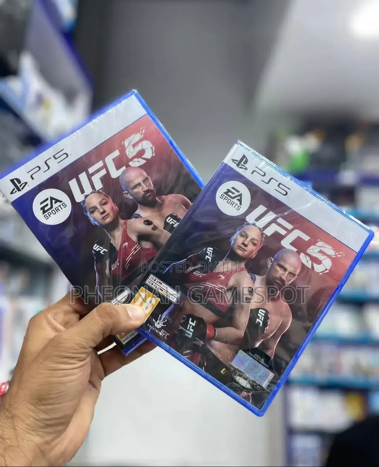 Ufc 5 Game Cd For Ps5