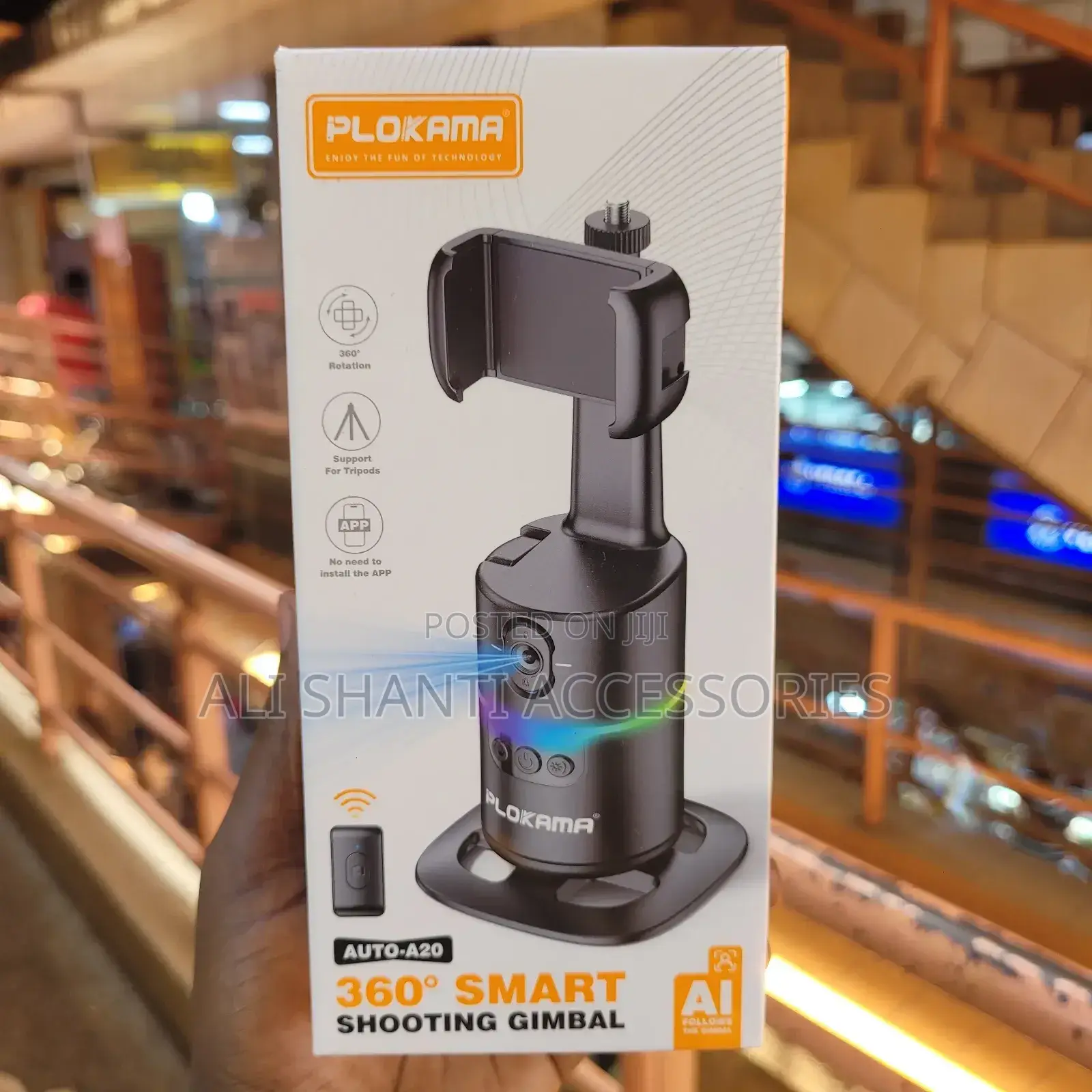 Plokama Face Tracking Gimbal, Smart Shooting Gimbal