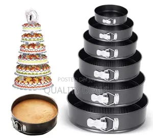 6pcs Nonstick Cake Baking Pans