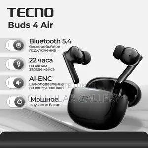Tecno Buds 4 Air Black