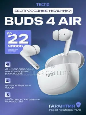 Tecno Buds 4 Air Black
