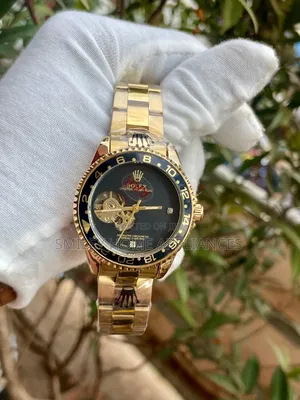 Black Face Men's Rolex Oyster Perpetual Wrist Time