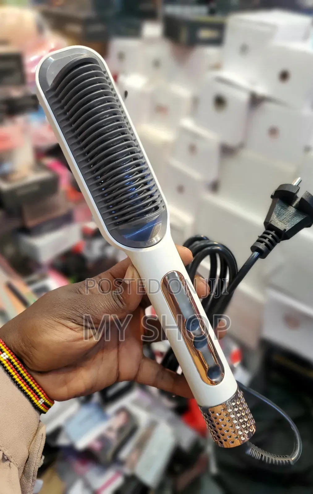 Straightener Brush for Natural Hair