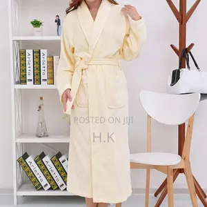 Bathrobes.