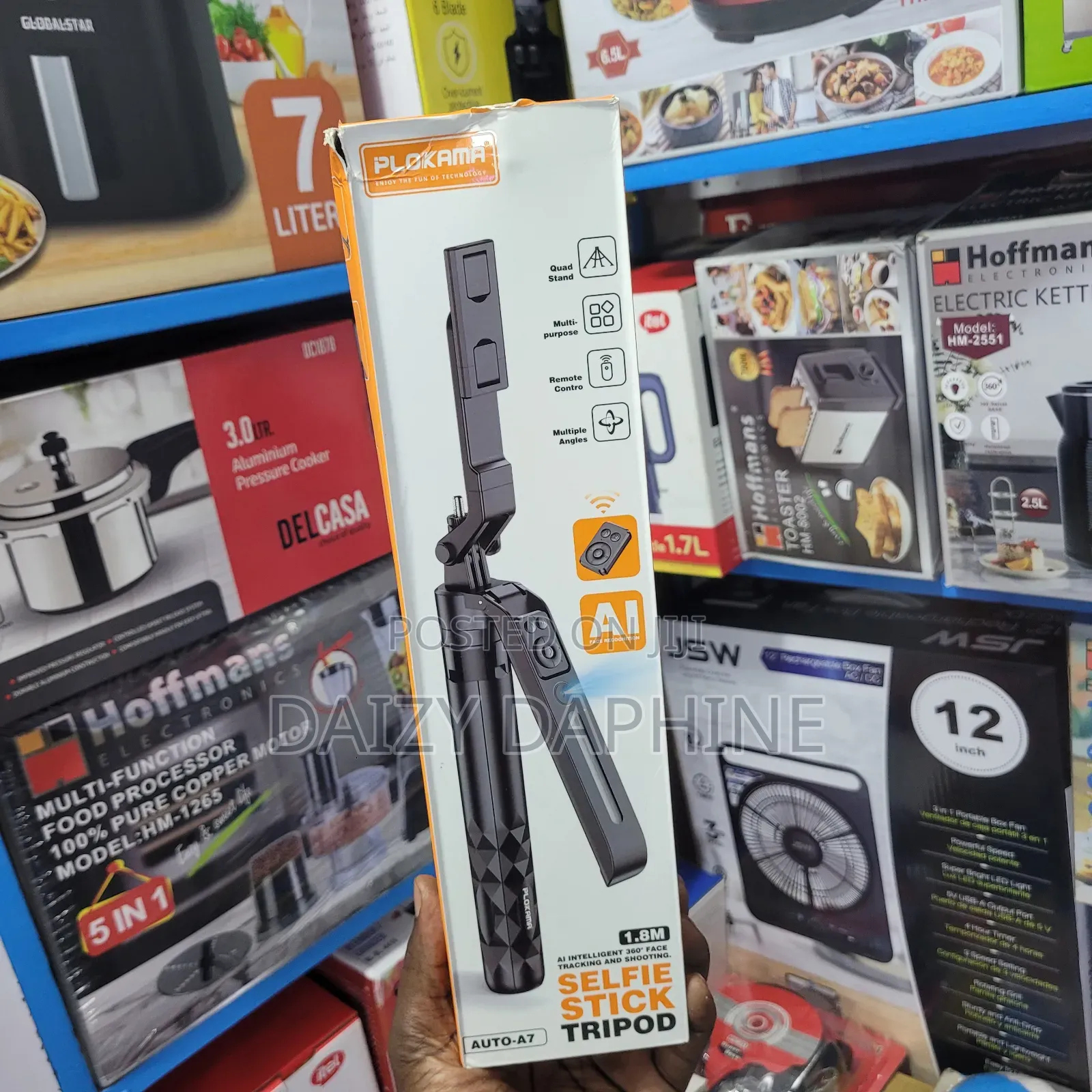 Plokama Tripod Stand Selfie Stick Auto A7