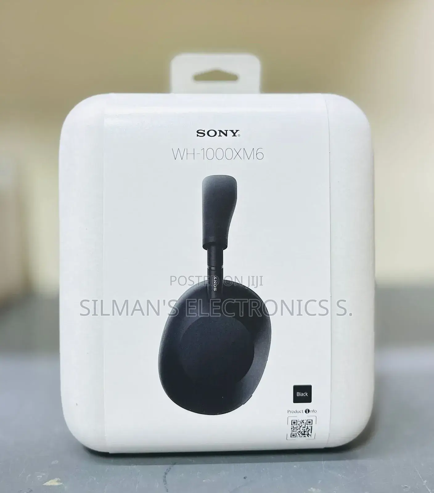 Sony Wh-1000xm6 Black