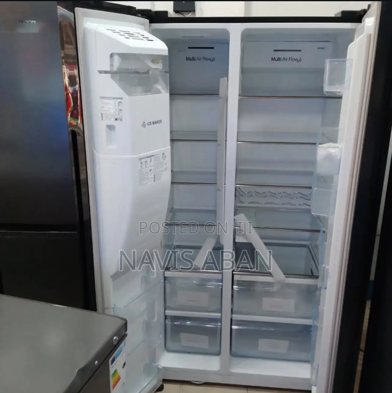 Hisense 750 Litres Rc 750 Side By Side Refrigerator