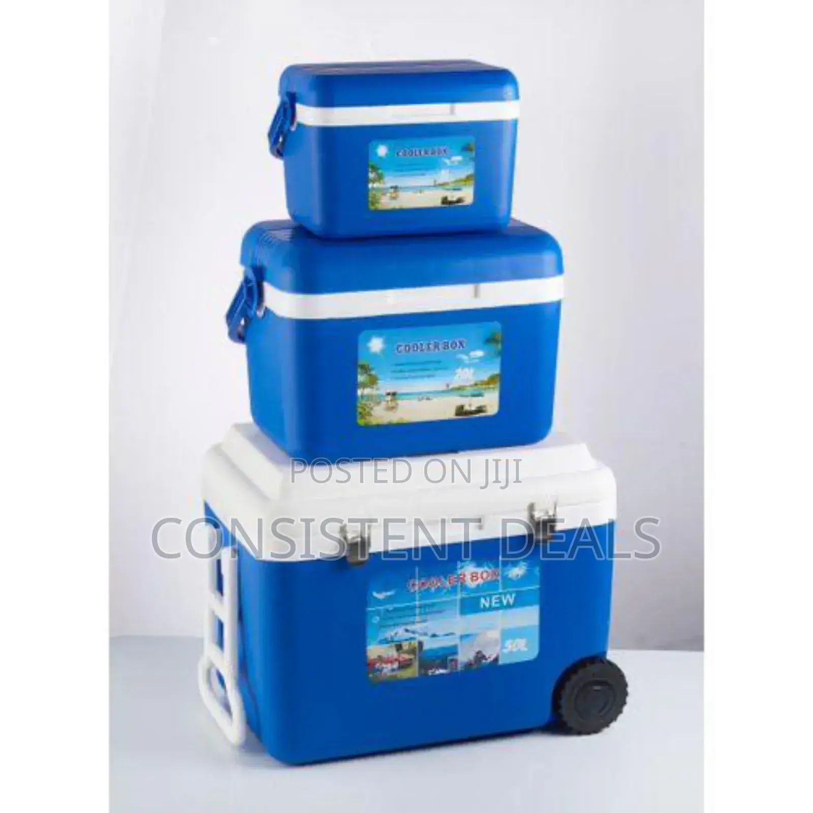 3pcs Ice Cooler Boxes