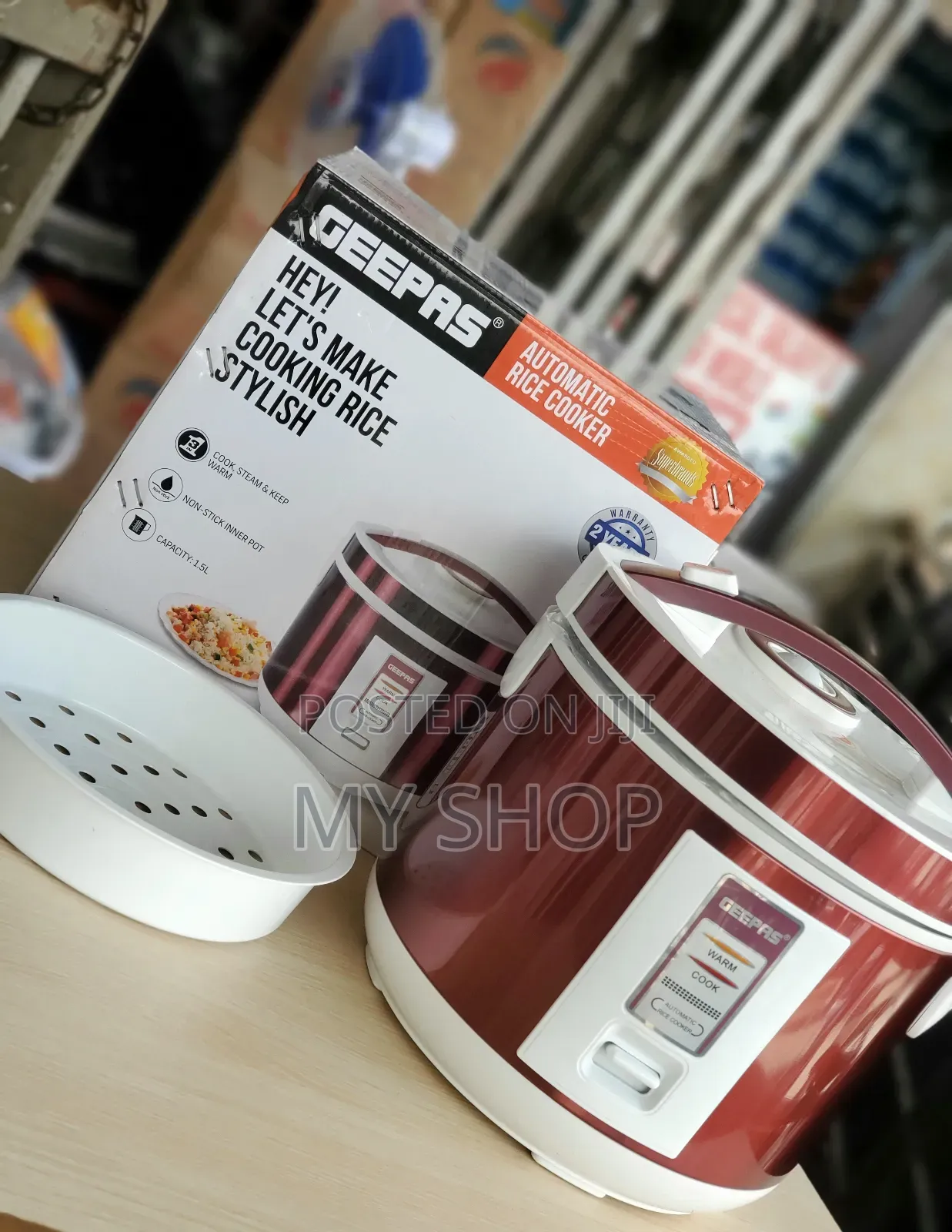 Geepas Rice Cooker Grc4328n