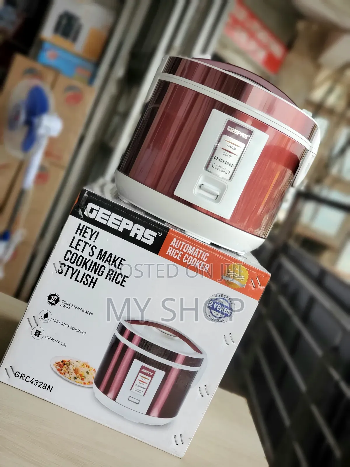 Geepas Rice Cooker Grc4328n