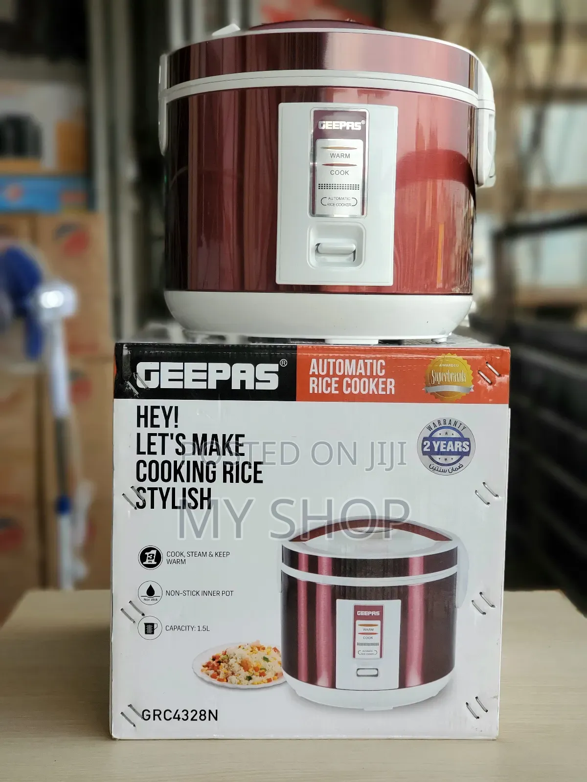 Geepas Rice Cooker Grc4328n