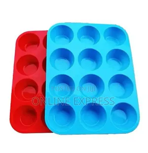 Photo - 12 Hole Silicone Baking Mold