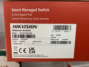 8 Port Poe Switch Gigabit Hikvision