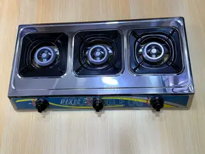Pixel 3 Burner Stainless Steel Gas Burner