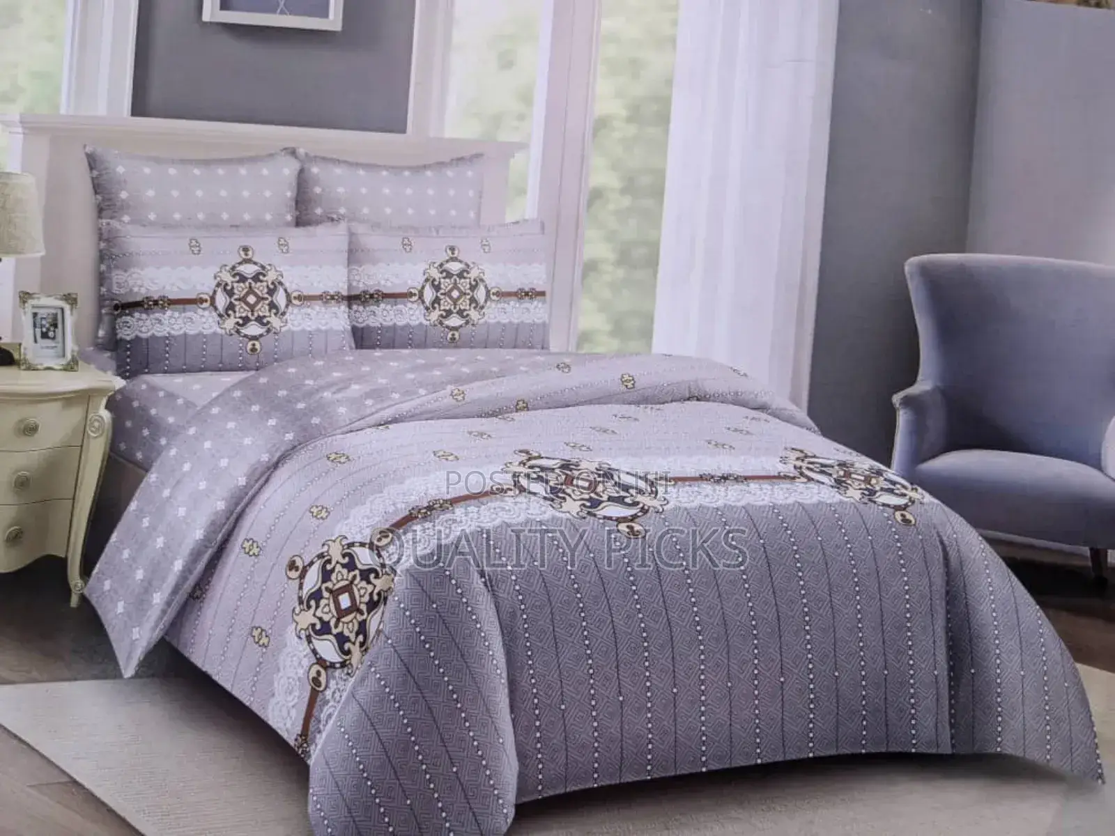 5*6 Duvet Set With One Bedsheet 2 Pillowcases